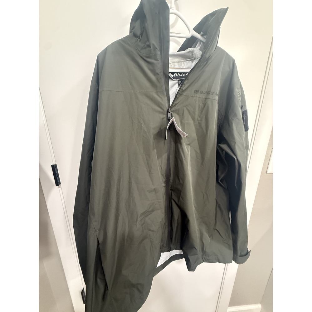 BAERSkin Tactical Waterproof Softshell Hooded Mens Jacket XL Green 2540304 - Picture 6 of 10
